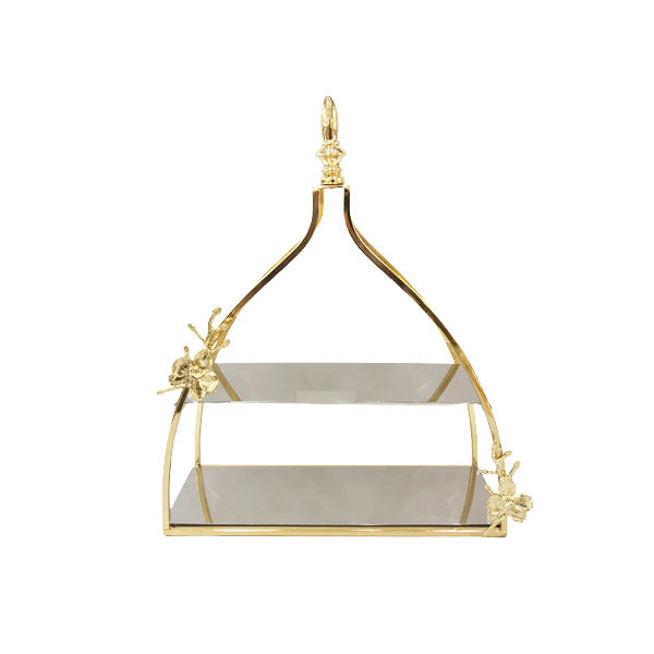 WB103 2Tier Pastry Holder ORCHID