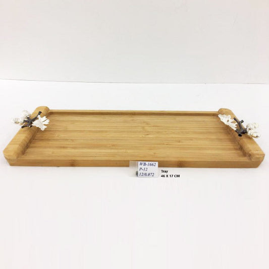 WB1662 Wood Tray 46x17cm (S)