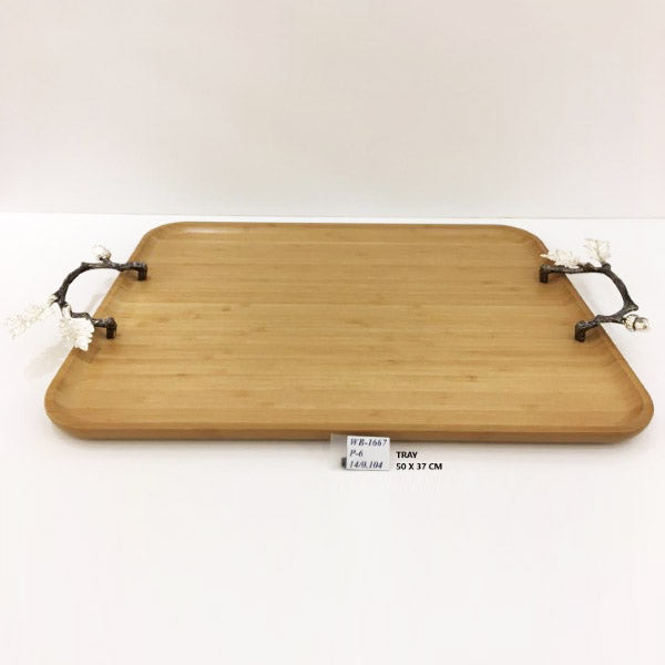 WB1667 Wood Tray 50x37cm (S)