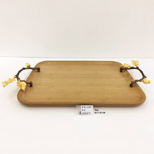 WB1669 Wood Tray 40x30cm (G)