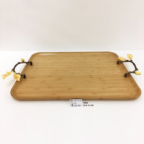 WB1670 Wood Tray 50x37cm (G)