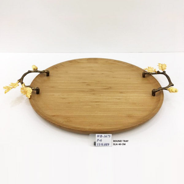 WB1675 Wood Tray 40cm (G)