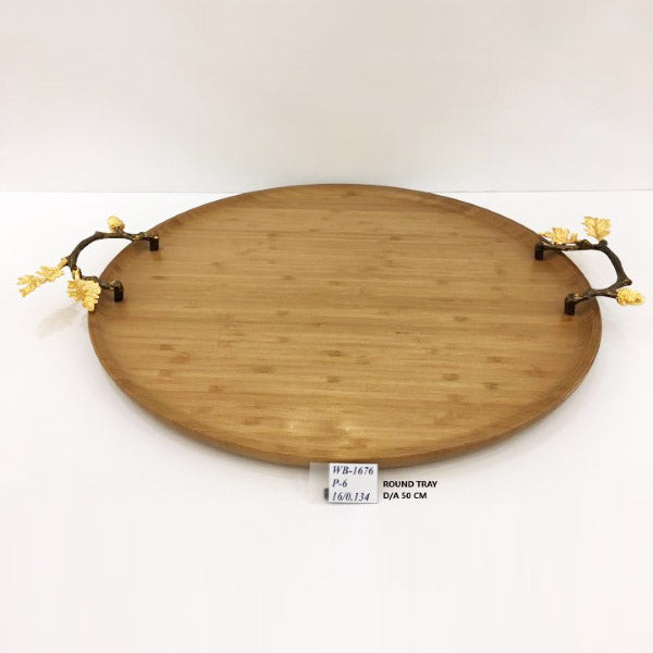 WB1676 Wood Tray 50cm (G)
