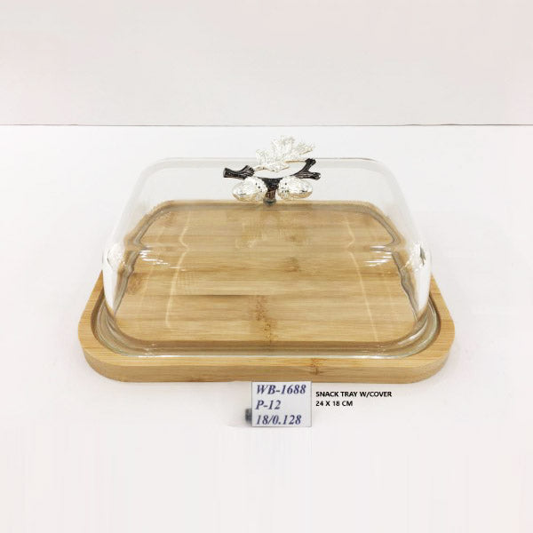 WB1688 W-Snack Tray W-C 24x18cm (S)