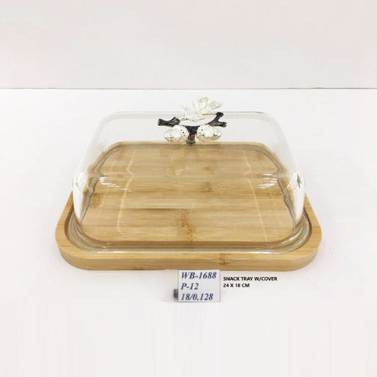 WB1688 W-Snack Tray W-C 24x18cm (S)