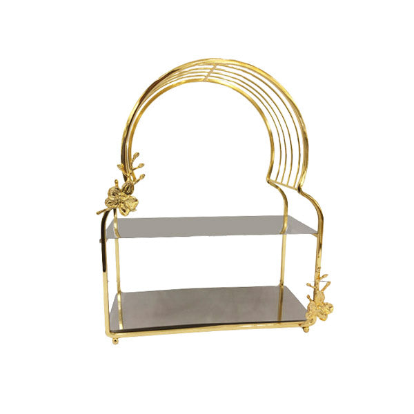 WB218 2Tier Tray ORCHID 6c