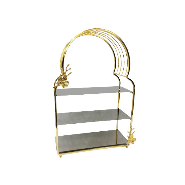 WB224 3Tier Pastry Hold (G) ORCHID