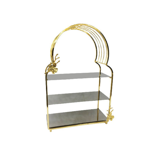WB224 3Tier Pastry Hold (G) ORCHID