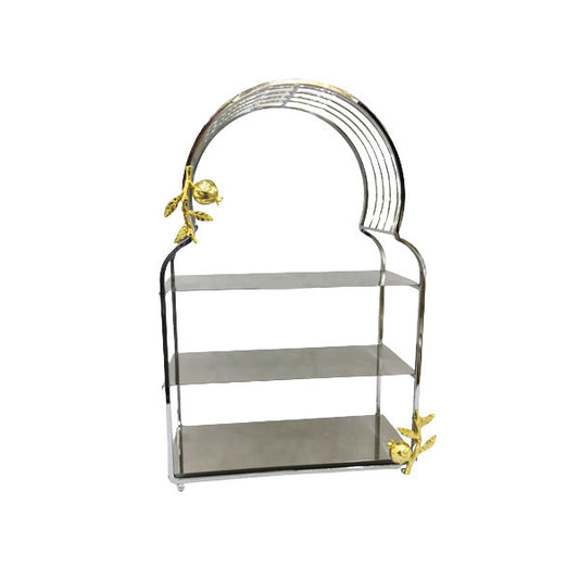 WB227 3Tier Pastry ORCHID 4c