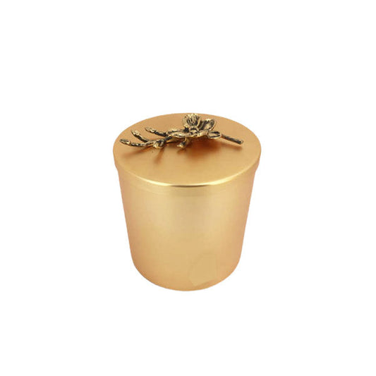 WB411 Round Gold Jar Medium ORCHID 24c
