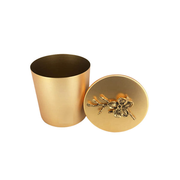WB411 Round Gold Jar Medium ORCHID 24c