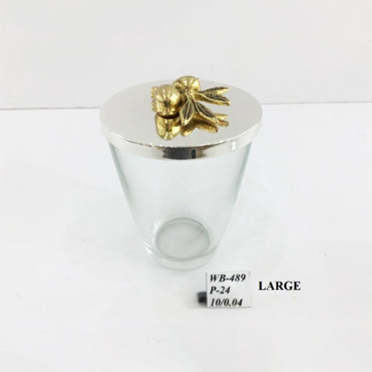 WB489 GLASS JAR L (GS)