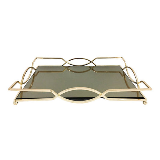 WB571 Rect Mirror Tray ORCHID 6c