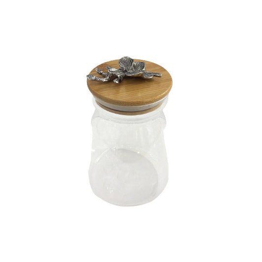 WB647 Wood Belly Jar Med (S) ORCHID