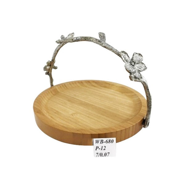 WB680N 20cm Wooden Basket (S) 12c