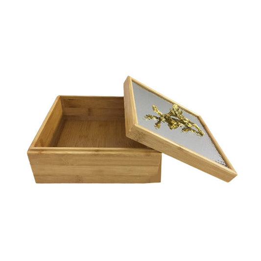 WB733 Wooden Serving Box ORCHID