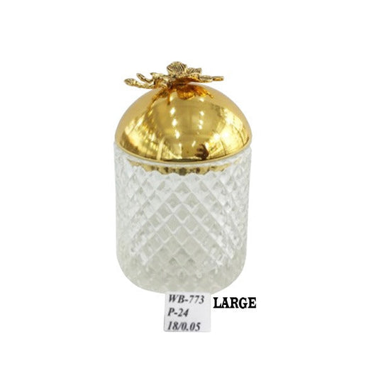 WB773 Glass Jar-L (G) 24c