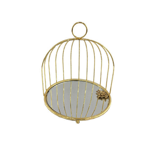 WB828 Single Cage Mirror ORCHID