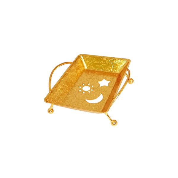 YM009 Soap Dish Gold Star 12*8.5*4.5 50c