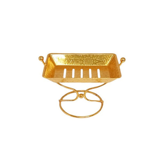 YM011 Soap Dish G W-Stnd 12*8.5*10.3 50c