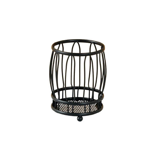 YM4301B Spoon Holder Round Black 36c
