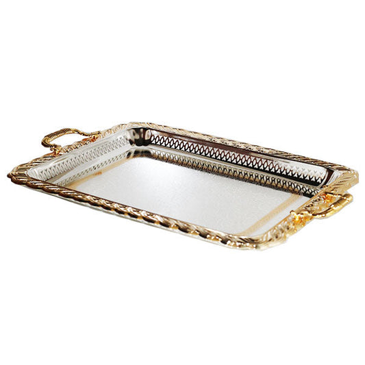 ZL2013656 Zolten Round Tray S S/G 6c