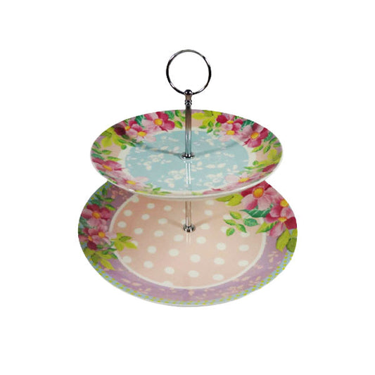 ZP321 2Tier Pastry Holder ANGELA 12c