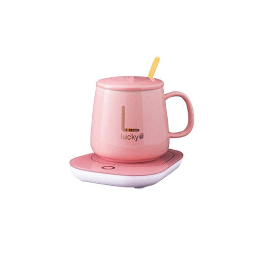 ZQ-010 Electric Tea Cup Warmer Pink 30c