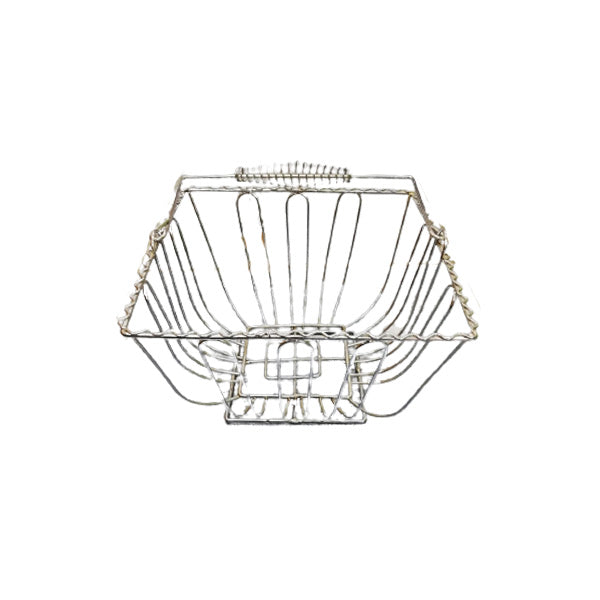 BA-8820 Fruit Basket SQ Silver 36c