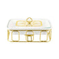 BR04002 15"RECT. CASSEROLE CANDLE STD 4c