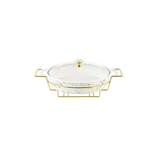 BR4014 13.5"OVAL CASSEROLE CANDLE-S  4c