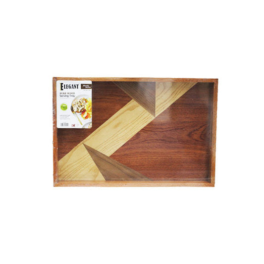 EW1114 Elegant Wooden Tray Rect 39x26cm