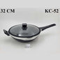 KC52 32cm Wok Black/Silver ALPENBURG 8c