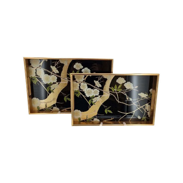 RY84 2 Piece Square Serving Tray