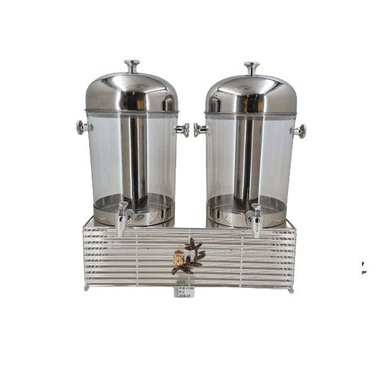 WB1306 2in1 Silver-F Juice Dispencer 8 Liter